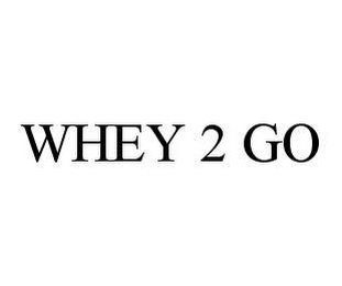 WHEY 2 GO