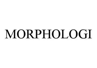 MORPHOLOGI