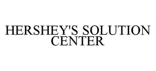 HERSHEY'S SOLUTION CENTER