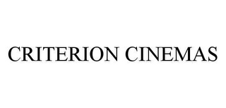 CRITERION CINEMAS