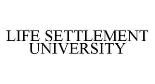 LIFE SETTLEMENT UNIVERSITY