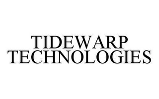 TIDEWARP TECHNOLOGIES