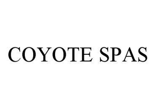 COYOTE SPAS