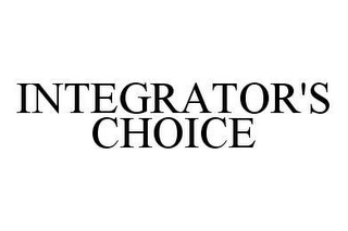 INTEGRATOR'S CHOICE