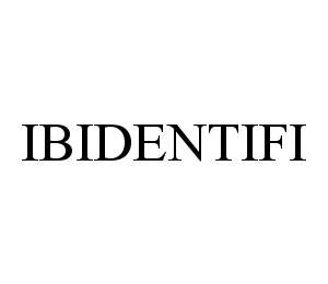 IBIDENTIFI