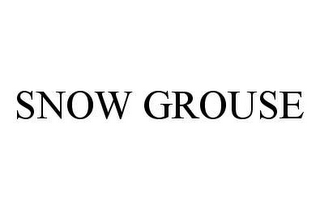 SNOW GROUSE