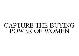 CAPTURE THE BUYING POWER OF WOMEN