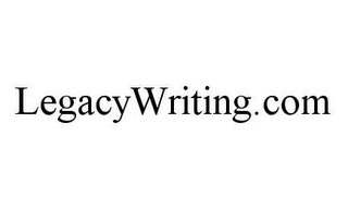 LEGACYWRITING.COM