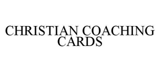 CHRISTIAN COACHING CARDS