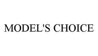 MODEL'S CHOICE