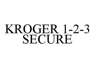 KROGER 1-2-3 SECURE