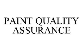 PAINT QUALITY ASSURANCE