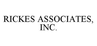 RICKES ASSOCIATES, INC.