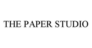 THE PAPER STUDIO