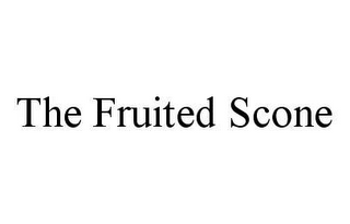 THE FRUITED SCONE