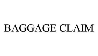 BAGGAGE CLAIM