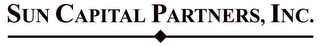 SUN CAPITAL PARTNERS, INC.