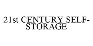 21ST CENTURY SELF-STORAGE