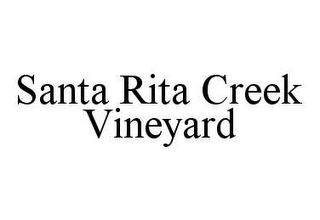 SANTA RITA CREEK VINEYARD