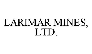 LARIMAR MINES, LTD.