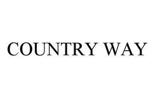 COUNTRY WAY