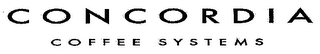 CONCORDIA COFFEE SYSTEMS