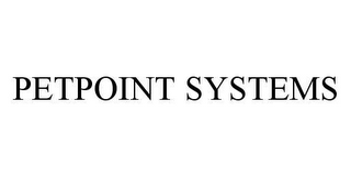 PETPOINT SYSTEMS