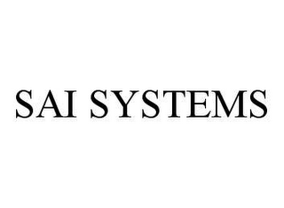 SAI SYSTEMS