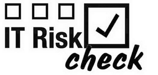 IT RISK CHECK