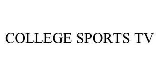 COLLEGE SPORTS TV