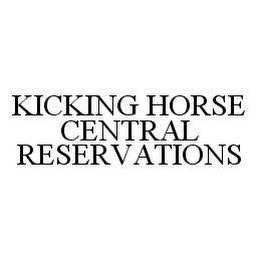 KICKING HORSE CENTRAL RESERVATIONS