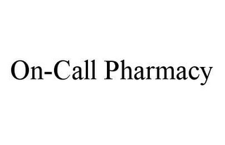 ON-CALL PHARMACY