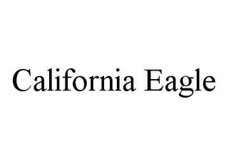 CALIFORNIA EAGLE