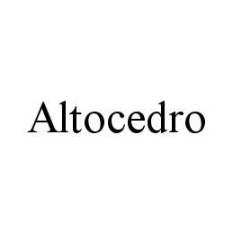 ALTOCEDRO