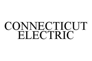 CONNECTICUT ELECTRIC