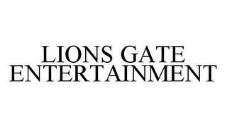 LIONS GATE ENTERTAINMENT