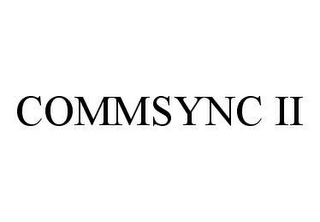 COMMSYNC II