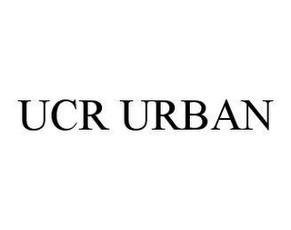 UCR URBAN