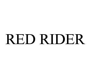 RED RIDER