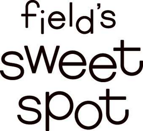 FIELD'S SWEET SPOT