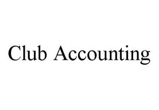 CLUB ACCOUNTING