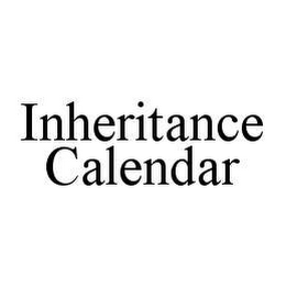 INHERITANCE CALENDAR