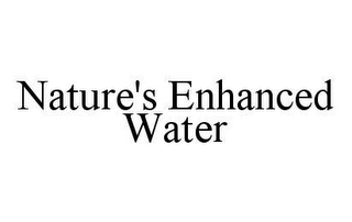 NATURE'S ENHANCED WATER