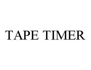 TAPE TIMER