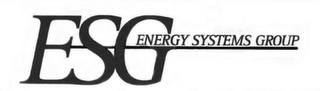 ESG ENERGY SYSTEMS GROUP