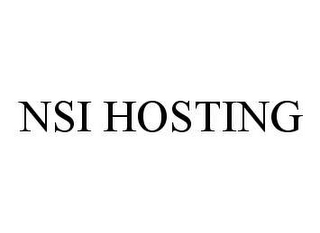 NSI HOSTING