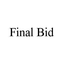 FINAL BID