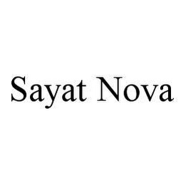 SAYAT NOVA