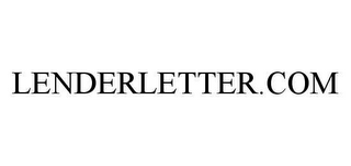 LENDERLETTER.COM
