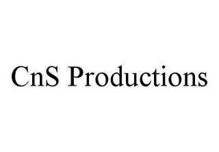 CNS PRODUCTIONS